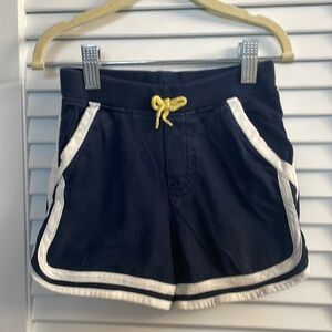 Ralph Lauren Layette (Blue)“gym” shorts Size 24M-See pic for pin hole
